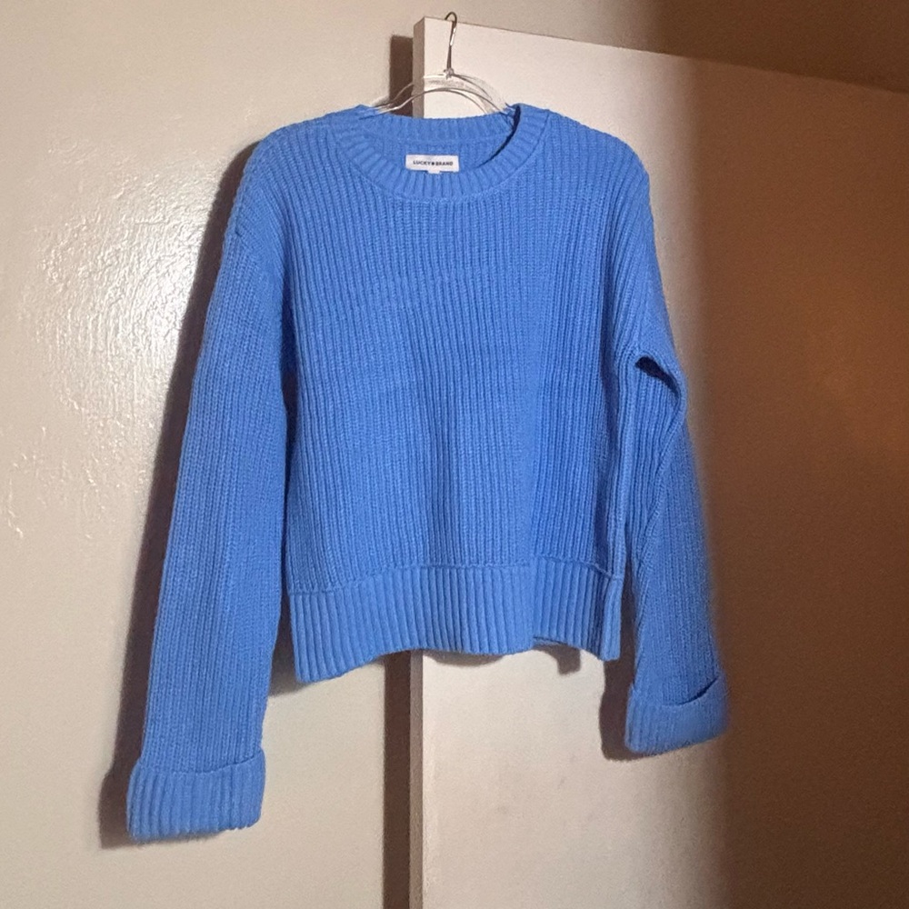 Lucky Brand Women's Sweater in Blue color